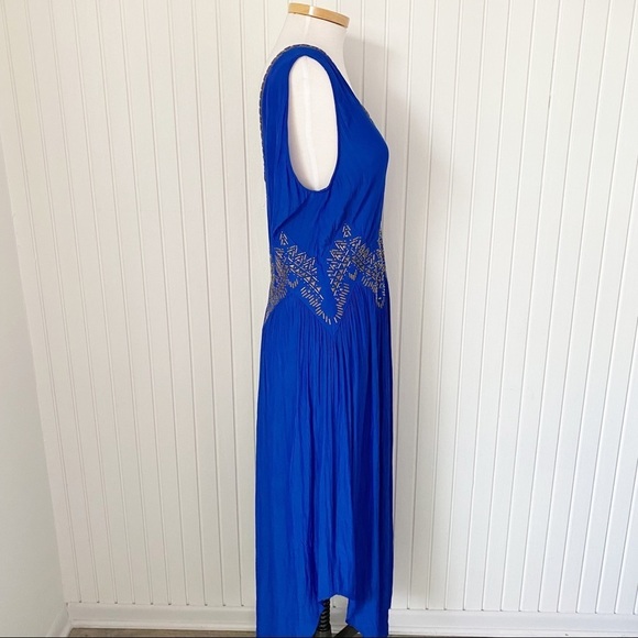 Ramy Brook Blue Embellished Dress - Picture 8 of 16